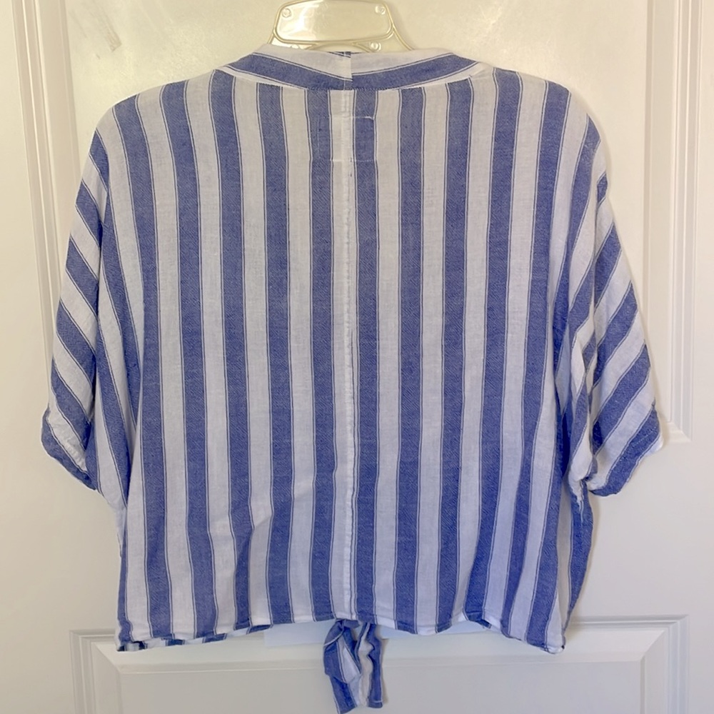 Rails Thea Pacifica Stripe Top Large Coastal Beachy - Picture 3 of 6